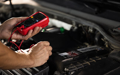 Land Rover Battery Check