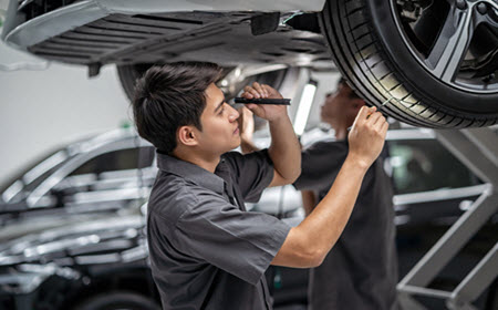 BMW Tire Inspection